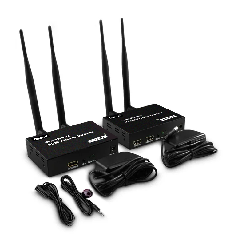 Hdmi Adapter - 200m 무선 HDMI 비디오 송신기/수신기/확장기, 디스플레이
