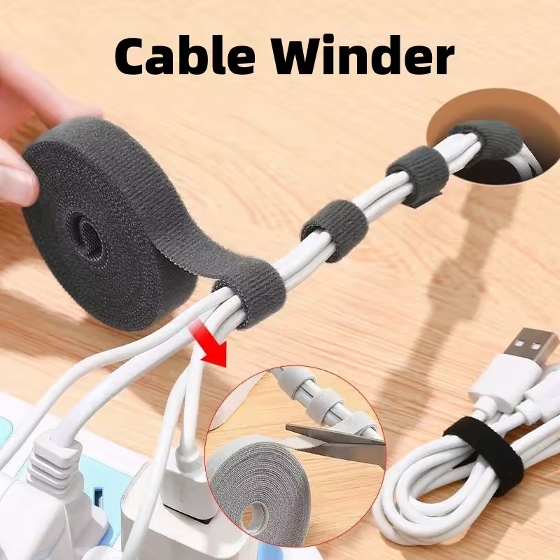 Cable Organizer - 케이블 정리끈, 찢어지는 케이블 보호대, 휴대폰,