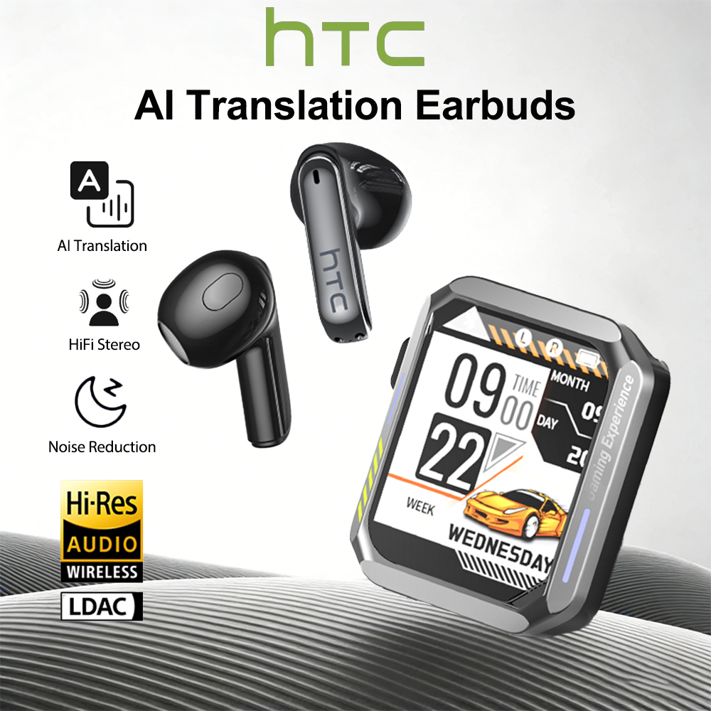 Headphones Wireless - HTC 게이밍 블루투스 헤드폰 (마이크 내장),