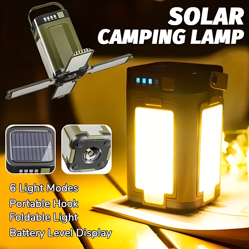 태양광 야외 휴대용 캠핑 조명, 태양열 충전 접이식 2 - Power Bank 리뷰 및 가격