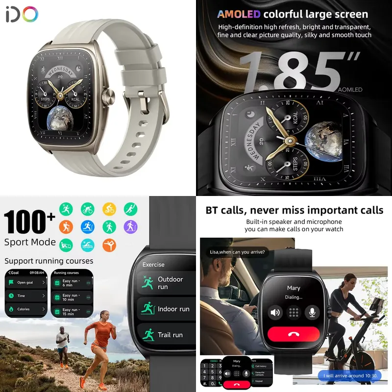 2025 패션 남성 스마트워치 제조업체 1.85인치 A - Smart Watch 리뷰 및 가격