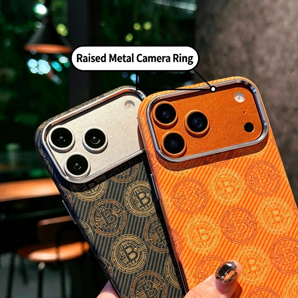 럭셔리 카본 파이버 질감 마그네틱 케이스 (아이폰 18 - Wireless Charger 리뷰 및 가격