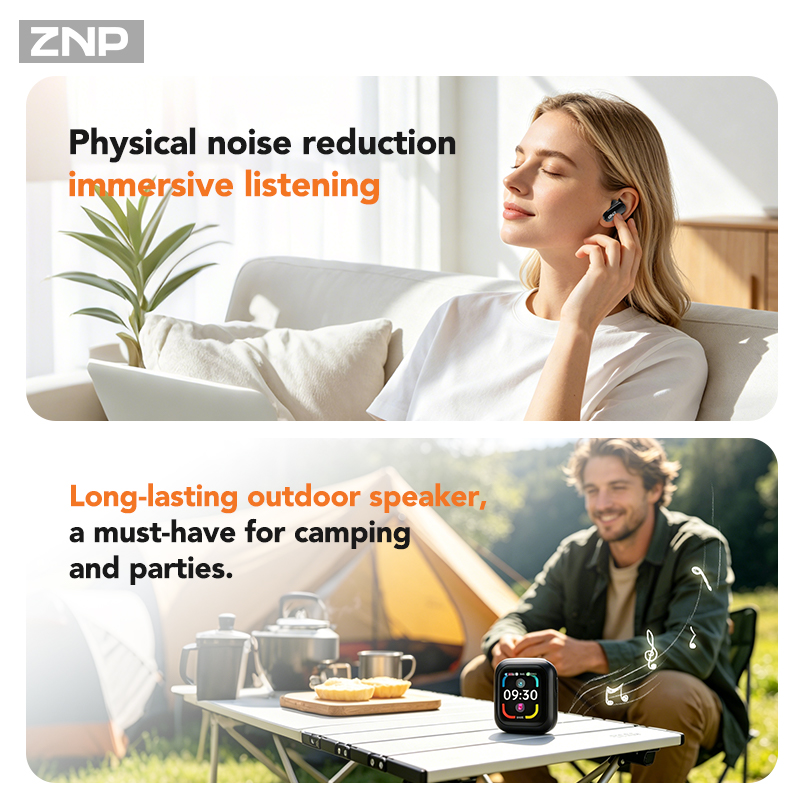 ZNP N04 TWS 무선 이어버드: 터치 스크린, 블 - Headphones Wireless 리뷰 및 가격