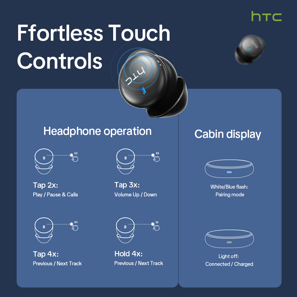 HTC NE92 무선 블루투스 6.0 수면 이어버드 인 - Headphones Wireless 리뷰 및 가격