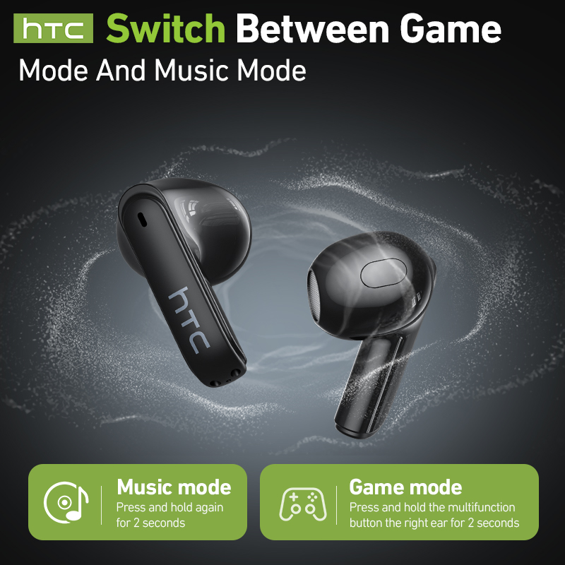 HTC 게이밍 블루투스 헤드폰 (마이크 내장), 실시간 - Headphones Wireless 리뷰 및 가격