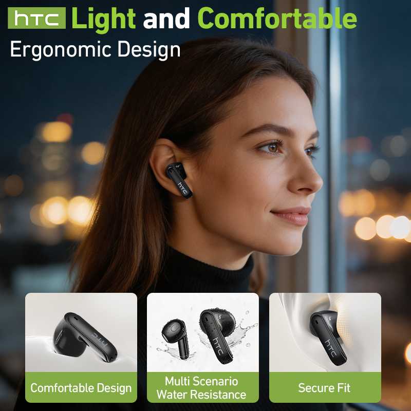 HTC 게이밍 블루투스 헤드폰 (마이크 내장), 실시간 - Headphones Wireless 리뷰 및 가격