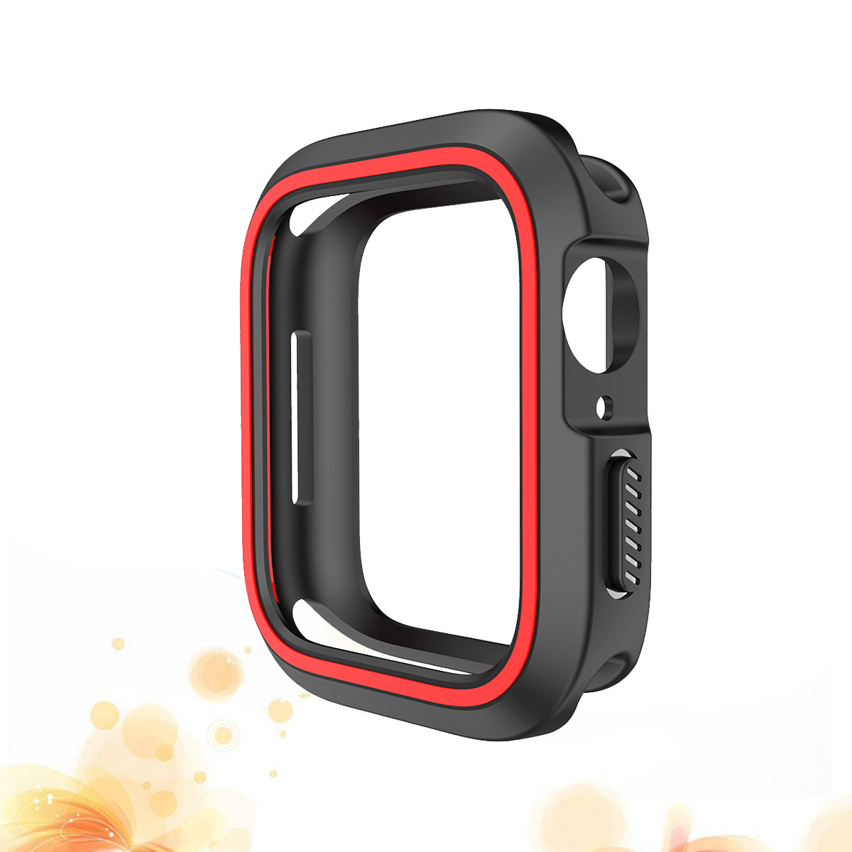 실리콘 스마트 워치 커버, 40mm 크기, 블랙/레드  - Smart Watch 리뷰 및 가격