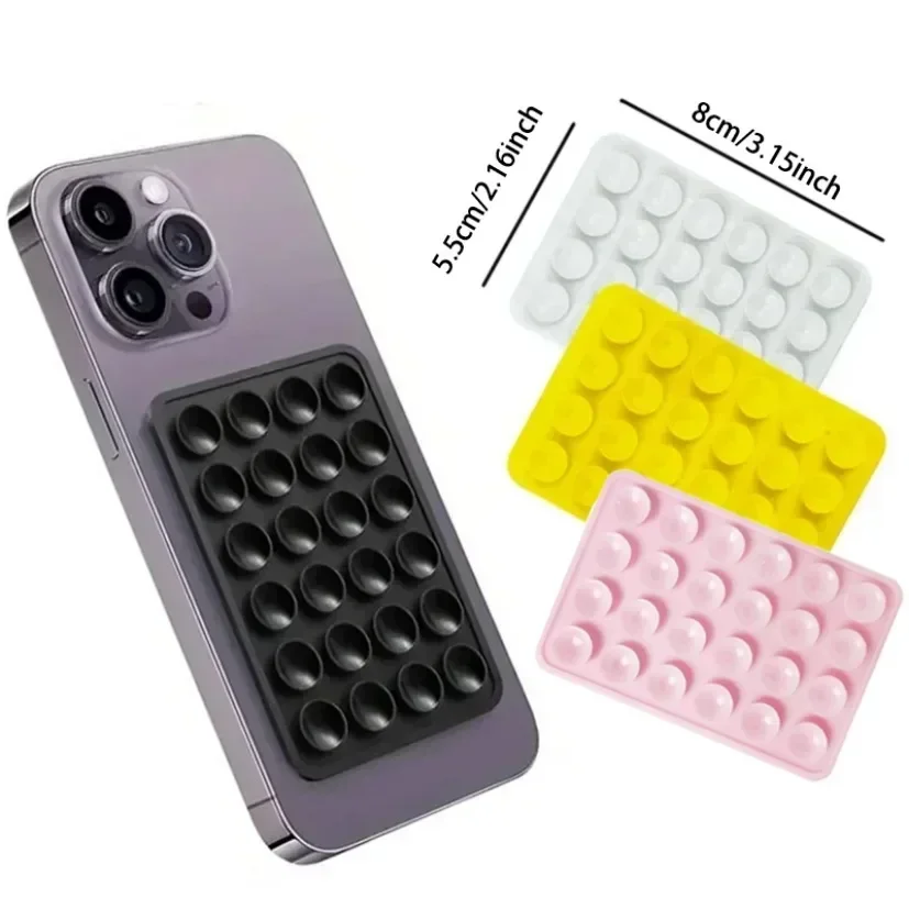 정사각형 실리콘 흡착식 휴대폰 거치대 패드, 다용도 벽 - Phone Holder 리뷰 및 가격