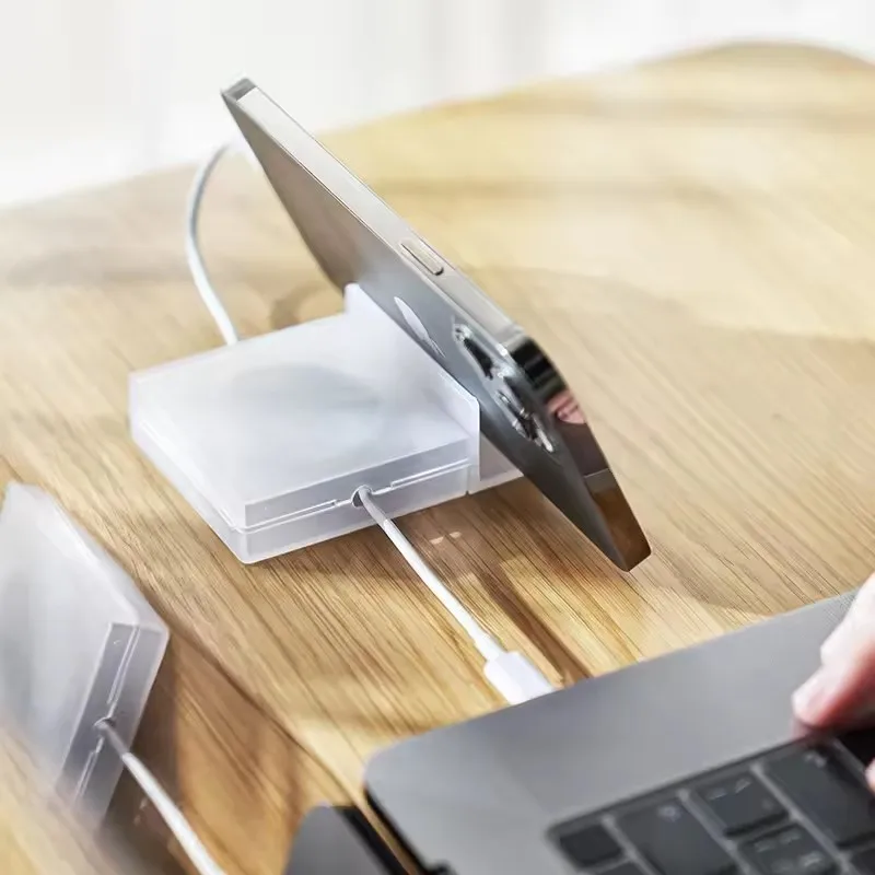 휴대용 투명 케이블 정리기 코드 관리 USB 케이블 와 - Cable Organizer 리뷰 및 가격