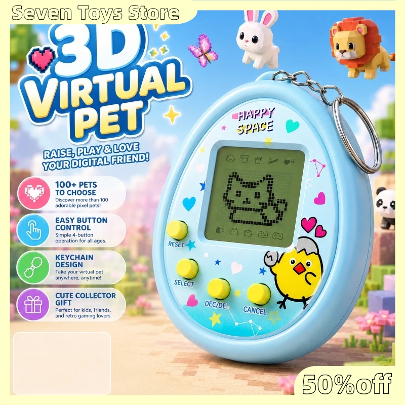 인터랙티브 3D 가상 애완동물 장난감 아쿠아 블루 컬렉 - Electronics Gadgets For Gift 리뷰 및 가격